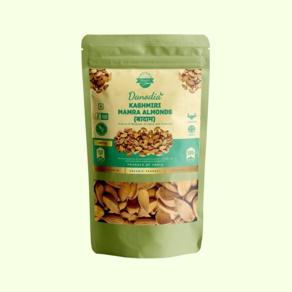 Kashmiri Mamra Almonds, High Oil Content 500g