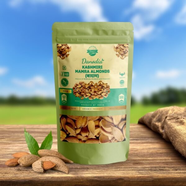 Kashmiri Mamra Almonds, High Oil Content 500g