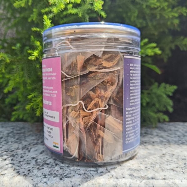 Organic Blue Pea Tea with Galangal, Green Tea - 20 sachets