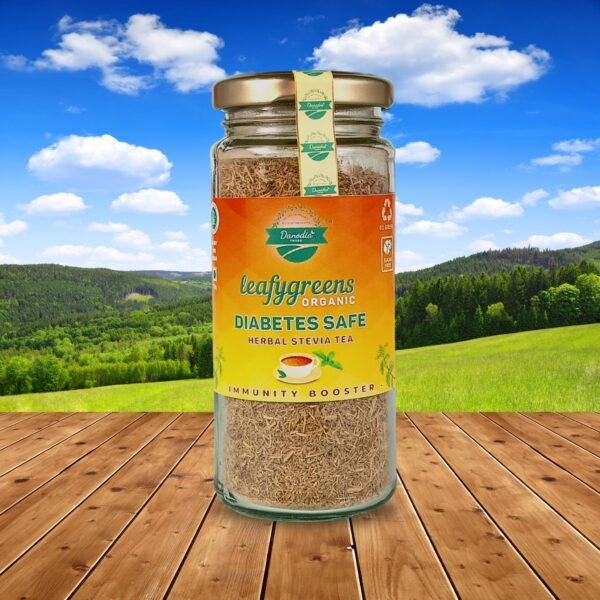 Leafygreens Herbal Stevia Tea, 100% Organic 50g