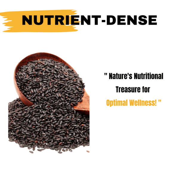 Organic Black Rice, Low GI Traditional Rice 950g
