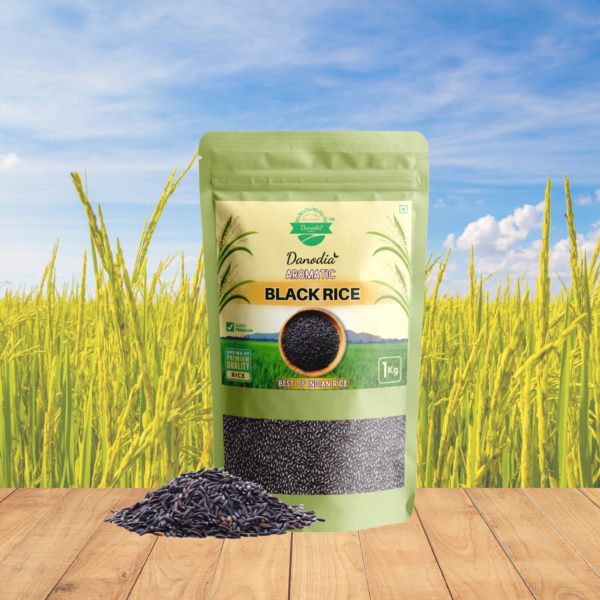 Organic Black Rice, Low GI Traditional Rice 950g
