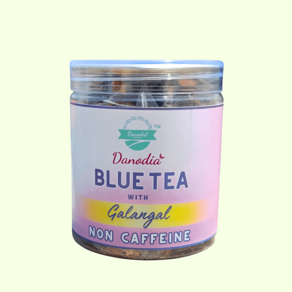 Organic Blue Pea Tea with Galangal, Green Tea - 20 sachets