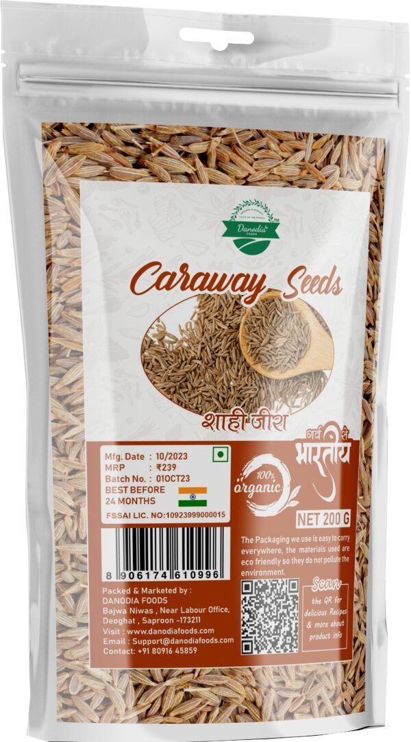 Organic Caraway Seeds ( Shahijeera)